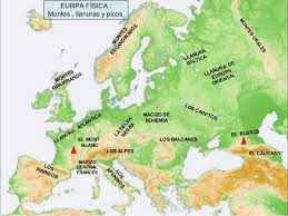 Durante la historia, ha habido una gran cantidad de países socialistas y comunistas que han marcado la pauta dentro del viejo continente. Mapa Fisico De Europa