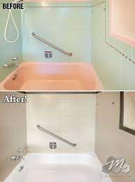 They did such a great job on the first bathtub that i had them do the second because their was a patched hole in it. Bathtub Refinishing Cost Miracle Method Refinish Bathtub Bathtub Makeover Bathtub