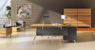 Zebrano Desk And Storage Cabinet Office Furniture Modern Office Furniture Set Home Office Furniture