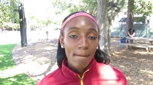 Dior Hall 2nd Women's 100m Hurdles