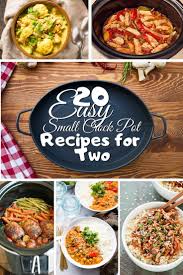 It can help you process various ingredients, such as chicken, beef, vegetables and so on. 20 Easy Small Crock Pot Recipes For Two
