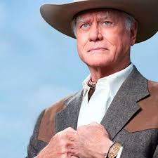 Actor Larry Hagman, J.R. Ewing
