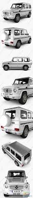 Mercedes Benz G Class 2011 3d Model In 2020 Mercedes Benz G Class Benz G Class Benz G