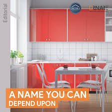 Decora Created A Special Brand Name Ornare Premium Acrylic High Gloss Panels Ornare Is India S Largest A Kitchen Accessories Acrylic Panels Kitchen Cabinets