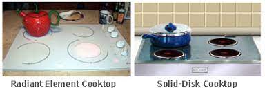 Listed below are some differences between cooking with solid disk elements and electric coil solid disc and coil burners are not interchangeable. Home Energy Library