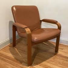Vintage Ekornes Teak Bentwood Chair Burgundy Leather Scan Etsy Bentwood Chairs Modern Scandinavian Design Chair