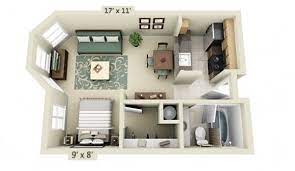 We offer two studio floor plan options, ranging from 300 to 325 square feet. Studio Apartment Floor Plans Apartment Floor Plans Small Apartment Plans Studio Apartment Floor Plans