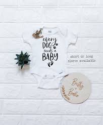 Dog Onesie Every Dog Needs A Baby Onesie Fur Baby Bodysuit Etsy