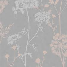 cow parsley grey rose gold wallpaper cow parsley grey rose gold wallpaper