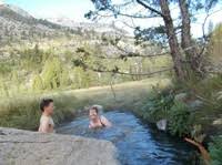 One of the blayney hot springs. Donna S 2014 John Muir Trail Journal Blayney Hot Springs Trail Journals Backpacking And Hiking Journals