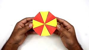 Jun 25, 2018 · squish your object down so that it looks like the following. How To Make A Paper Moving Flexagon Origami Flexagon With Paper