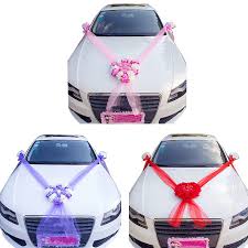 Diy car decor & organization! Wedding Car Decoration Flowers With Pearls Artificial Rose Diy Ribbon Romantic Heart Shape Wedding Wreath Garden Party Decor Buy At The Price Of 9 25 In Aliexpress Com Imall Com