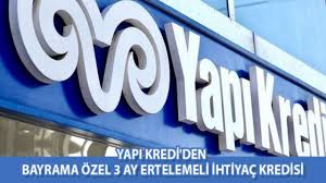 Hem ilk taksiti 3050 lira hem de ödenmeyen yani ertelenen o uc ay için erken kapamada faiz isliyor. Yapi Kredi Bayram Kredisi 2020 Yapi Kredi 3 Ay Ertelemeli Bayram Kredisi Basvuru Ekrani