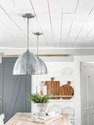 It's roughly 48×22 for that space. Diy Faux Shiplap Ceiling Rooms For Rent Blog