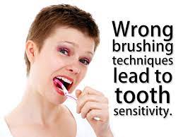 Did You Know Teeth Sensitivity Is A Major Concern In One Third Of People And Wrong Brushing Techn Tooth Sensitivity Emergency Dental Treatment Implant Dentist