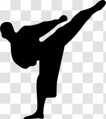Di indonesia, pencak silat diatur oleh ipsi (ikatan pencak silat indonesia). Karate Silhouette Martial Arts Clip Art Kickblackandwhite Transparent Png