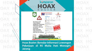 We did not find results for: Hoaxbuster Beredar Informasi Lowongan Pekerjaan Rs Umum Mulia Hati Wonogiri Kumparan Com
