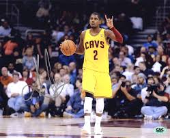 Irving called his decision to depart cleveland challenging, but he didn't plan on spending this press conference if you were looking for irving to knock lebron james or the cavs organization, that didn't happen. Kyrie Irving Cleveland Cavaliers Cavs Signed Autographed 8 X 10 Dribbling Photo Cas Coa At Amazon S Sports Collectibles Store