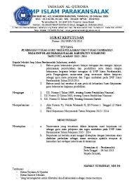 Contoh format sk guru honorer dan operator sekolah tahun ajar 2016 2017 sekolah pendidikan sekolah dasar from id.pinterest.com. Sk Guru Mata Pelajaran Dan Tugas Tambahan Baru