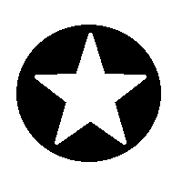 The circled pentagram is the passive form implying spiritual Meaning Of Circled White Star Emoji With Image