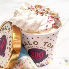 Birthday Cake Flavored Ice Cream Dairy Ice Cream Flavors Halo Top Birthday Cake Ice Cream Birthday Cake Cake Toppings