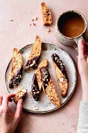 These crispy crunchy biscotti are perfect for dunking in a warm cup of coffee. Gluten Free Biscotti With Hazelnuts Chocolate The Bojon Gourmet