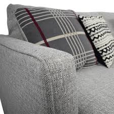 The wooden frame offers only the finest. 51 Off American Furniture Warehouse American Furniture Grey Two Cushion Tweed Sofa Sofas