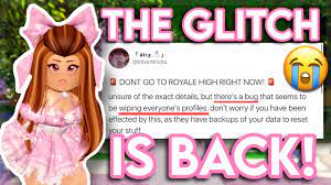 The Royale High Glitch Is Back Everyone Is Loosing Their Items More Must Watch Youtube
