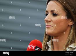 Natalie Pinkham (GBR) Sky Sports Presenter. Spanish Grand Prix, Saturday  9th May 2015. Barcelona, Spain Stock Photo