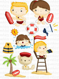 Beach Sea Lifeguard Clipart Job And Occupation Clip Art Etsy Clip Art Animal Clipart Free Cute Animal Clipart