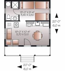 This 400 sq ft floor plan is perfect for the coming generation of tiny homes! Cottage Style House Plan 1 Beds 1 Baths 400 Sq Ft Plan 23 2289 Houseplans Com
