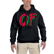 odd future mens hoodie of watermelon donut clothing