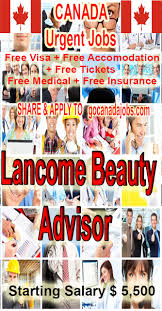Lancome Beauty Advisor Jobs Career Hiring In Canada Flexible Adviser Job Opportunities In Canada Stay At Home Jobs Ca In 2020 Jobs For Teachers Job Career Job Search