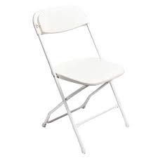 Samsonite chairs on alibaba.com are available in a number of attractive shapes and colors. Folding Chair White W White Frame Chairs For Wedding Seating And Chair Rentals For Any Event