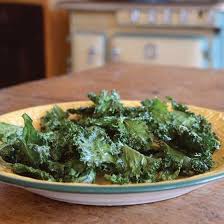 Try One Of The Simplest Ways To Prepare Kale This Crispy Kale Chips Recipe Requires Only Three Ingredients Kale Chip Recipes Kale Chips Real Food Recipes