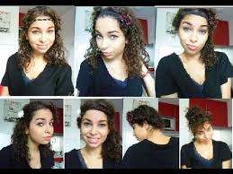 Modèles de coupe de cheveux mi longs et. 11 Coiffures Simples Et Rapides Pour Cheveux Boucles Youtube