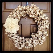 Diy Burlap Wreath Burlap Wreath Diy Diy Burlap Burlap Crafts