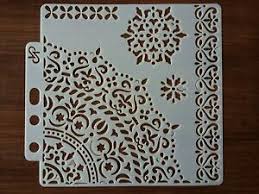 Print our 6 floral pattern designs in assorted styles. Floral Pattern Stencil 130mm X 130mm Ebay