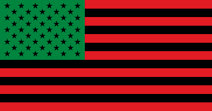 Confederate army soldiers flew the black flag to symbolize the opposite of the white flag of surrender. File African America Flag Svg Wikimedia Commons