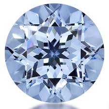 Round Cut Lab Grown Cornflower Blue Sapphire Loose Stone - round-cornflower- blue-sapphire-loose - MoissaniteCo.com