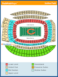 Soldier Field Mapa Asientos Imagenes Direcciones Y