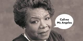 Louis, missouri, usa as marguerite annie johnson. Maya Angelou Twitter Video Sparks Debate About Addressing Elders