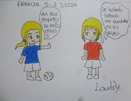 Francia y suiza se enfrentan en el estadio arena nationala de bucarest por los octavos de final de la eurocopa 2021. Hetalia Mundial 2014 Francia Vs Suiza By Rusiavicky On Deviantart