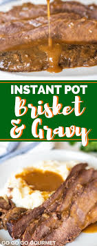 This instant soup mix is a great seasoning mix or savory base for burgers. Instant Pot Brisket Instant Pot Beef Brisket And Gravy