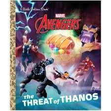 The avengers' biggest villain, thanos, explained. The Threat Of Thanos Marvel Avengers Little Golden Book By Arie Kaplan Hardcover Target