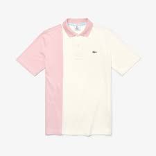 lacoste x golf le fleur relaxed color blocked polo