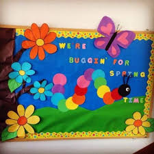 I had the lions leftover from vbs, which was why i decided to make this for the bulletin board. 15 March Bulletin Board Ideas For Spring Classroom Decoration Spring Bulletin Boards Preschool Bulletin Flower Bulletin Boards