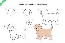Congratulations you have finished this online art lesson, how to draw a cartoon dog sitting! Easy Drawing Of A Dog Sitting Novocom Top