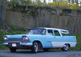 Seller of Classic Cars - 1957 Plymouth Station Wagon (Two-Tone Sky ...