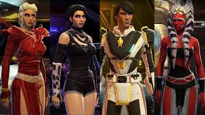Swtor Characters Outfits My All 18 Best Armor New Update Youtube